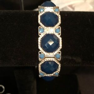 WHBM stretchy bracelet and matching earrings